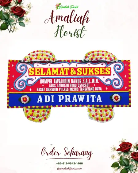 Papan Bunga Ucapan Selamat Kiyage